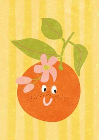 Ilustrație Hello orange, Raissa Oltmanns