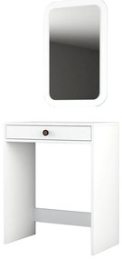 Lisbon Mirror White Cosmetic Table