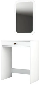 Lisbon Mirror White Cosmetic Table