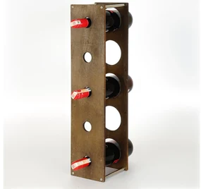 Suport decorativ pentru vin Vanute 7 (Nuc) . 1093690