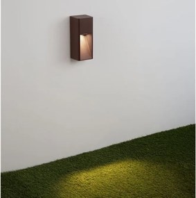 Spot aplicat perete exterior IP65 MAZU rust