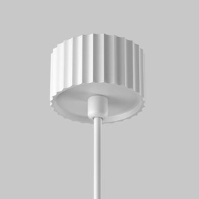Pendul cu Spot GU10 stil minimalist Calipso alb