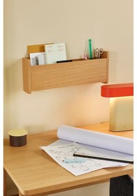 Veioză portocalie/bej (înălțime 25 cm) Sleek – Hübsch