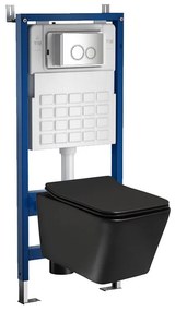 Set rezervor WC montat pe perete Roya Tinos BLM 82CHR