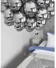 Lustră pe cablu ByRydens 4200440-4505 GROSS 8xG9/4W/230V fumuriu/negru