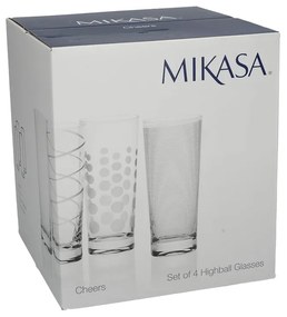 Pahare în set de 4 buc. 550 ml Cheers - Mikasa