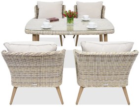 Mobilier de grădină Bilbao Premium 4 Garden Point nisip