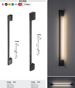 Aplica perete exterior design liniar IP54 Zilina 90cm