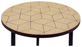 Măsuță rotundă auxiliară Woodman Arty Triangle 50