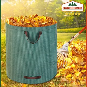 Sac pentru deșeuri de grădină GARDEN, set 4 piese, 67x77cm, verde Gardebruk