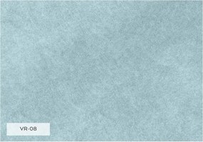 Canapea albastru-deschis extensibilă cu tapițerie din catifea 225 cm Charming Charlie – Miuform