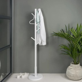 Cuier alb din lemn masiv de arbore de cauciuc Bro – Spinder Design