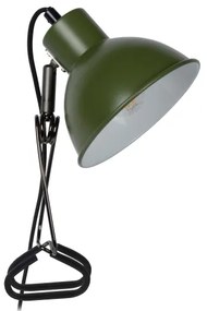 Lampă cu clemă Lucide 45987/01/33 MOYS 1xE27/40W/230V verde