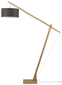 Lampadar eco din bambus Montblanc 4723 natur/ gri inchis