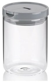 Borcan de sticlă Kela ARIK 600 ml, gri
