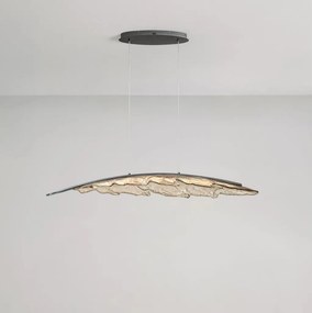Lustra LED suspendata in forma de frunza AMADO XL