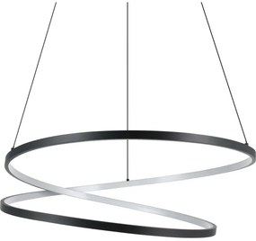 Lustră LED pe cablu Eglo 901138 RUOTALE LED/42W/230V 3000K negru