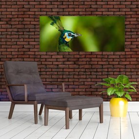 Tablou cu păun (120x50 cm)