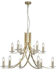 Candelabru stil elegant metal alama Ascona 12L