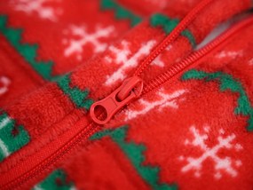 Salopeta copii CHRISTMAS ONESIE rosu - diverse marimi Marime: 122 - 128