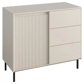 Comodă Somkera 1D3SZ (Cașmir + Negru) . 1103677