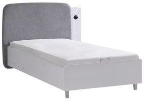 Pat 100x200 cm cu lada de depozitare pentru camera copiilor , colectia LIKYA