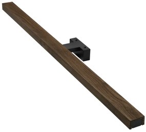 Aplică LED pentru oglindă Brilagi WOODY MIRROR LED/15W/230V IP44 stejar/negru