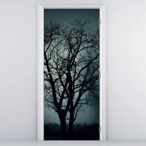 Fototapet pentru ușă - Copaci în umbră (95x205cm)