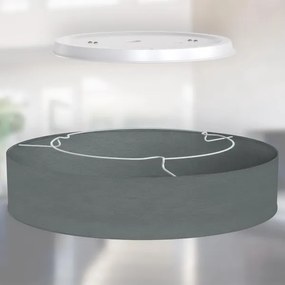 Plafonieră LED/20W/230V gri B.K. Licht 1393