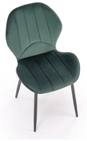 Scaun K538 velvet verde inchis H85 cm
