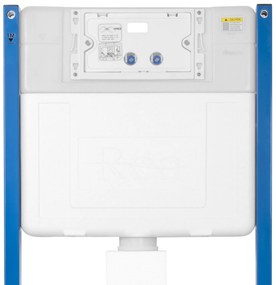 Cadru WC încastrat Rea cu buton HD Gold