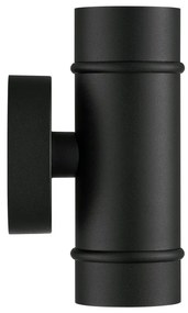 Aplica de Perete Exterior, Iluminat Sus si Jos, Protectie IP54, Artilus negru