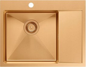 Chiuveta inox RUSSEL 116 cupru