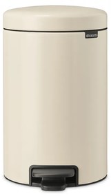 Coș de gunoi cu pedală Brabantia NewIcon 12L, Soft Beige 1005531