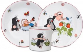 Set de masă pentru copii din 3 piese Thun, Cârtițagrădinarul