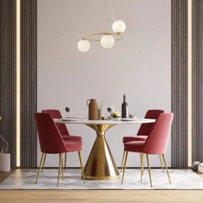 Lustră pe cablu GAMA 3xG9/12W/230V auriu