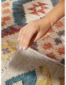 Covor reversibil, țesut manual din lână 120x170 cm Kamal Oasis – Nouristan