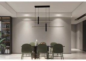 Lustră LED dimabilă pe cablu LED/70W/230V 3000-6500K + telecomandă