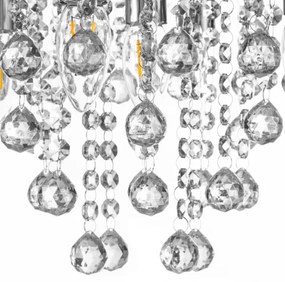 Plafonieră Globo 63040506 LONDON 5xE14/40W/230V d. 46 cm crom lucios