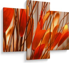 Tablou - Frunze înflorite (90x60 cm)
