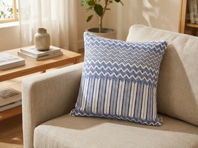 Husa de perna GRAPHIC 45x45 cm, albastru