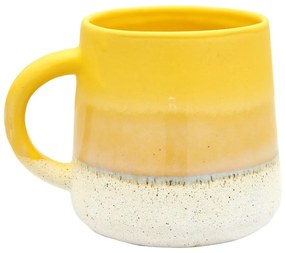 Cană galbenă din gresie 360 ml Mojave – Sass &amp; Belle