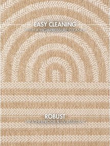 Covor pentru exterior și interior crem/în culoare naturală 160x230 cm Haringey Woodfield – Ted Baker