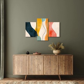 Tablou - Ilustrație colorată minimalistă II. (90x60 cm)