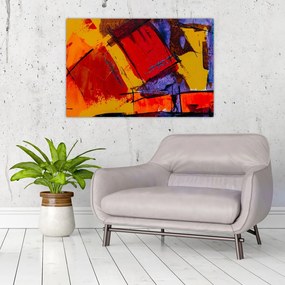 Tablou cu abstracție (90x60 cm)