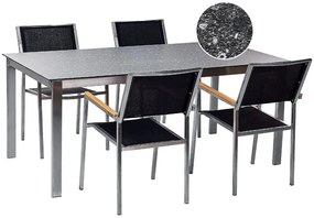 Set mobilier de grădină Cleopatra (negru). 1078481