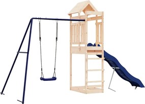 vidaXL Set de joacă pentru exterior, lemn masiv de pin