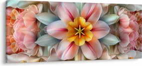 Tablou - Floare caleidoscopică (120x50 cm)