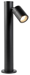 Lampă de exterior neagră 45 cm reglabilă IP44 - Solo