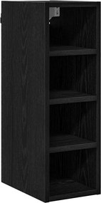 vidaXL Dulap suspendat Stejar negru 20 x 29,5 x 60 cm Lemn compozit